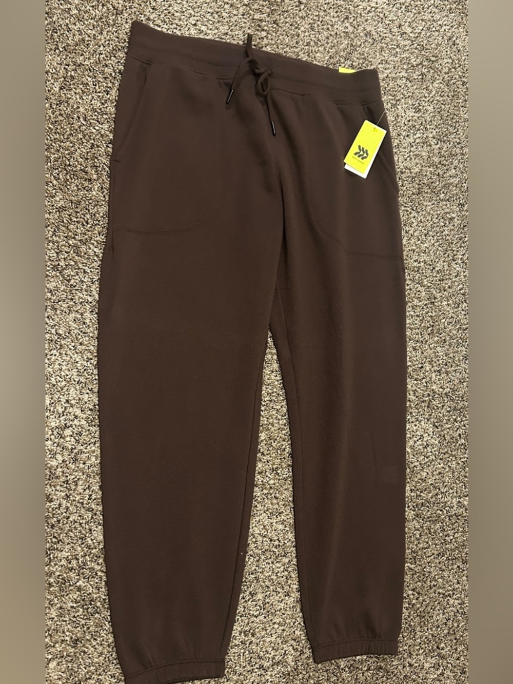 All in Motion Joggers - Brown- Large